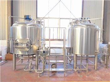 500L 2 Vessels Beer Brewery Equipment Untuk Dijual